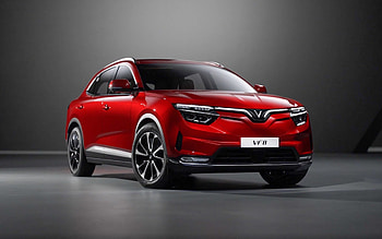 VF8 Front View, VinFast HD wallpaper