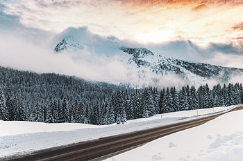 Winter In Italy , winter, mountains, nature HD wallpaper