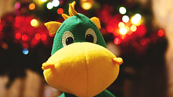Holidays, Toy, Dragon, Soft HD wallpaper