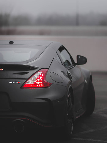 Sports, Cars, Car, Machine, Grey, Sports Car, Back View, Rear View, Nissan Nismo HD phone wallpaper