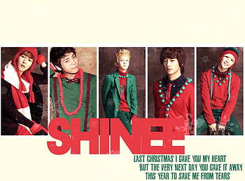 SHINee - Last Christmas, onew, holidays, kpop, jonghyun, taemin, smtown, minho, key, christmas, korea, sment, shinee, korean HD wallpaper