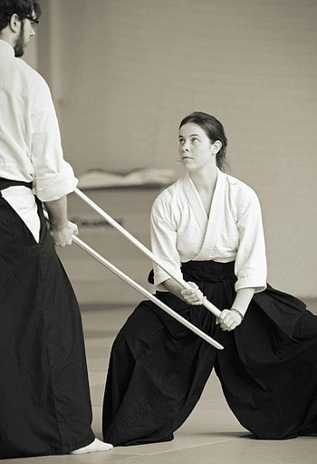 Aikido mastery, Kenjutsu art, Berlin Kreuzberg, Teaching expertise HD phone wallpaper