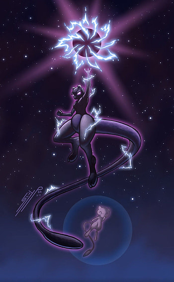 Mewtwo & Mew, Pokemon. Pokemon mew, Pokemon mewtwo, Dark pokémon, Armored Mewtwo HD phone wallpaper