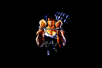 Sylvester Stallone, Lock Up, movie, artwork, dark HD wallpaper