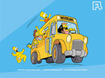 Cartoon, Homer Simpson, Simpsons HD wallpaper