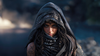 Leader Of The Wind Assassins, warrior, assassin, fantasy-girls, artist, artwork, digital-art HD wallpaper