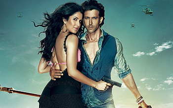 Hrithik Roshan and Katrina Kaif In Big Bang 2, hrithik-roshan, katrina-kaif, indian-celebrities, indian-movies HD wallpaper