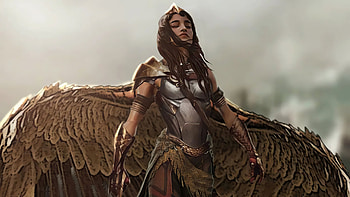 Sofia Boutella Concept Art As Hawkgirl , hawkgirl, superheroes, artist, artwork, digital-art HD wallpaper
