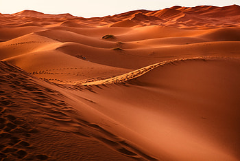 Morocco, desert, sand, dunes HD wallpaper