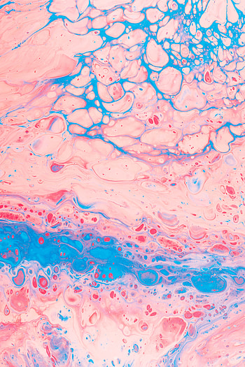 Abstract, Bubbles, Divorces, Texture, Paint, Liquid, Mixing HD phone wallpaper