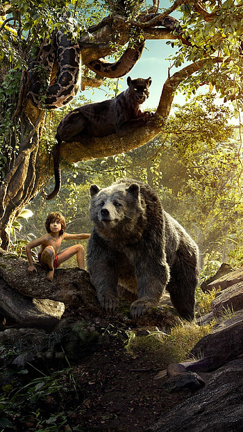 The Jungle Book movie, , Adventure awaits, Enchanting journey HD phone wallpaper