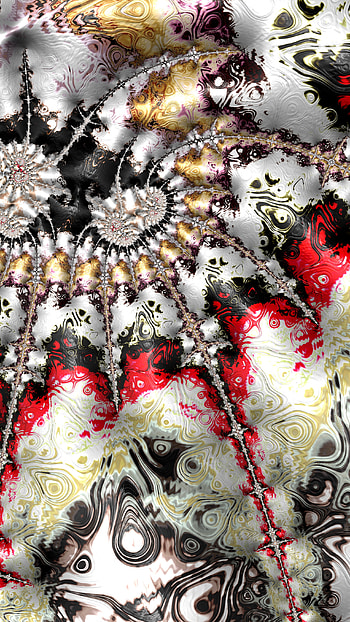 Trippy Psychedelic Trance Fractal, trance, trippy, psychedelic, colors, Abstract, fractal HD phone wallpaper