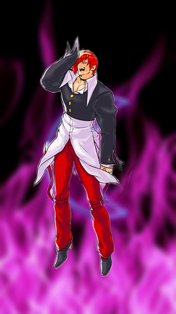 Iori Yagami KOF XIII, rojo, pelo HD phone wallpaper