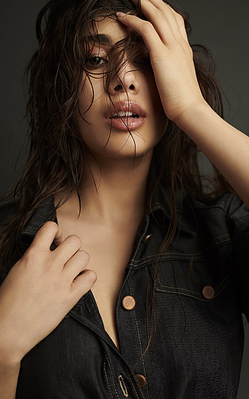 Jhanvi Kapoor, nose, lip HD phone wallpaper