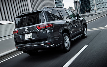 Toyota Land Cruiser ZX, back view, 2021 cars, JP-spec, Toyota Land Cruiser 300, SUVs, 2021 Toyota Land Cruiser, Toyota HD wallpaper