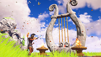 Lyre music, Immortals fenyx rising, Lyre challenges, PC gamer HD wallpaper