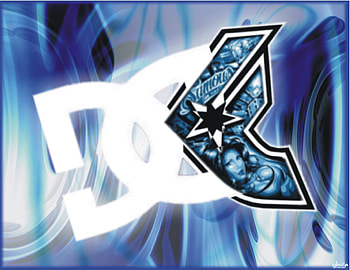 DC shooes blue, dc shooes bleu blanc HD wallpaper