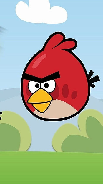 Angry Birds, Game, Cartoon HD phone wallpaper