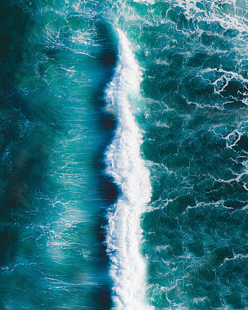Nature, Ocean, Foam, Surf, Wave HD phone wallpaper