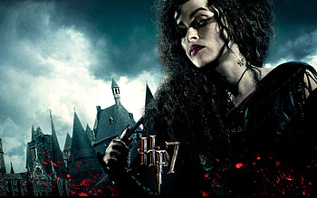 Death Eaters, Bellatrix Lestrange, Deathly Hallows HD wallpaper