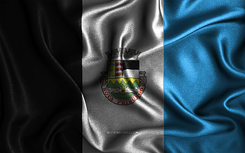 Nova Friburgo flag, , silk wavy flags, brazilian cities, Day of Nova Friburgo, Flag of Nova Friburgo, fabric flags, 3D art, Nova Friburgo, cities of Brazil, Nova Friburgo 3D flag HD wallpaper