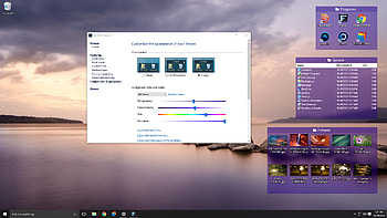 Automatically organize your shortcuts and icons with FencesÂ®! HD wallpaper