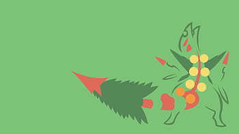 Video Game - PokÃ©mon Minimalist Mega Sceptile Omega Ruby Sceptile (PokÃ©mon) Mega Evolution ( HD wallpaper