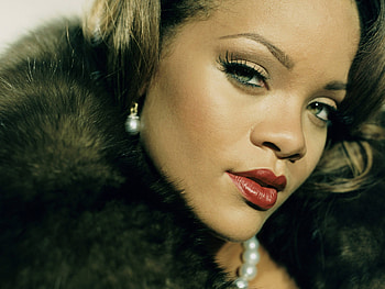 Rihanna, sexy, brunette, hot, singer, sensual, beauty HD wallpaper