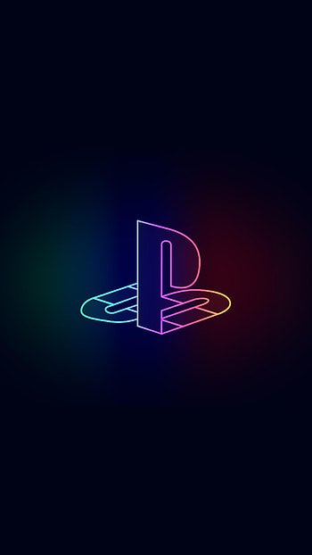 PS4, neon, Playstation, Playstation_Logo HD phone wallpaper