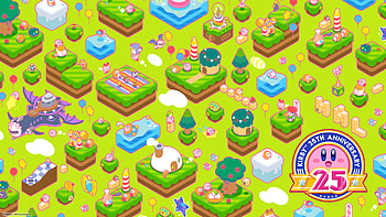 Kirby 25th Anniversary : Colorful Floating Islands Celebration, Kirby HD wallpaper