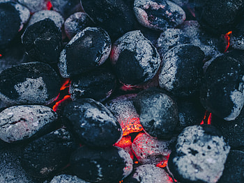 Fire, Coals, Miscellanea, Miscellaneous, Ash HD wallpaper