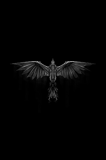Geometric Crow and Tattoo Idea. Crow , Black crow tattoos, Crow, Dark Viking HD phone wallpaper