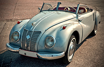 Cars, Old, Side View, Retro, Ancient, Authorombil, Authorbil HD wallpaper
