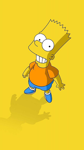 The Simpsons, Animated characters, Colorful aesthetic, Artistic HD phone wallpaper