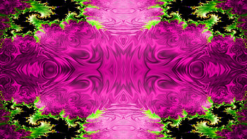 Trippy Psychedelic Fractal, trippy, psychedelic, aesthetic, purple, Abstract, fractal, abstract purple HD wallpaper