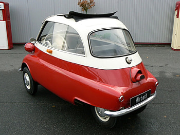 BMW Isetta, bubble car, Vintage, Isetta, Car, Auto, German, Micro Car, BMW HD wallpaper