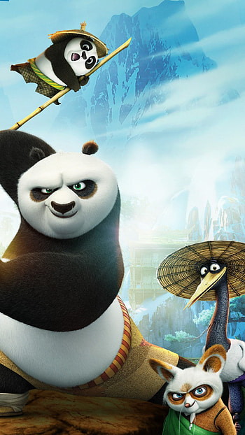Kung Fu Panda, , Dynamic visuals, Stunning detail HD phone wallpaper