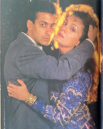 Salman Khan, Mumtaz, electric blue HD phone wallpaper