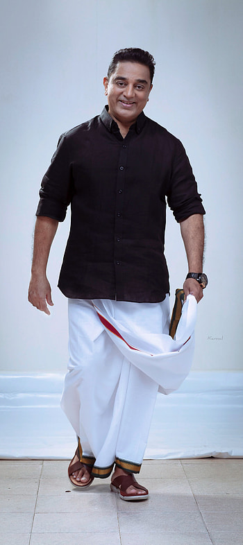 Kamal Haasan, white HD phone wallpaper