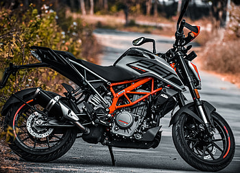 KTM 250, automotive lighting, motorcycle HD wallpaper
