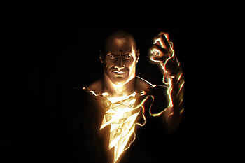 2020, Black Adam, super-villain, artwork HD wallpaper