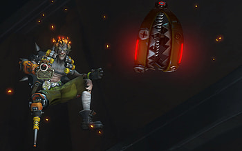Junkrat, Mobile , Vibrant colors, Samantha Thompson HD wallpaper