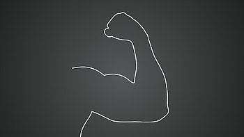 Biceps Art, artist, art, biceps, digital-art HD wallpaper