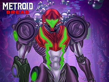 Metroid Dread, Intense action, Futuristic sci-fi, Dreadful atmosphere HD wallpaper