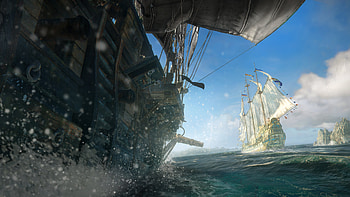 Skull and Bones Pirate Ship Adventure, video game, Skull and Bones, pirate ship, Sea War HD wallpaper