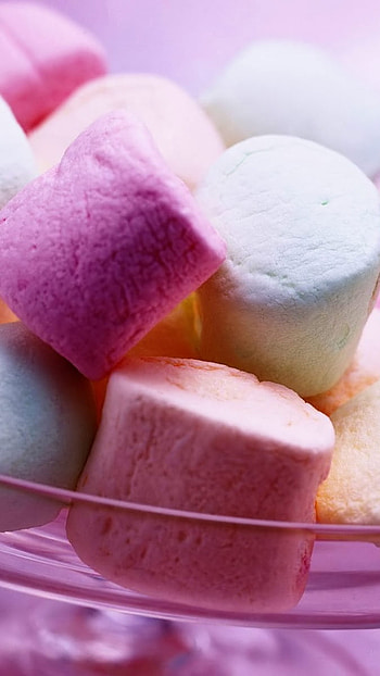 Marshmallow, Food, Candy HD phone wallpaper