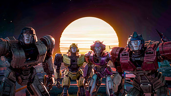 Transformers One Team, transformers-one, movies, 2024-movies, chris-hemsworth, transformers, scarlett-johansson, animated-movies HD wallpaper