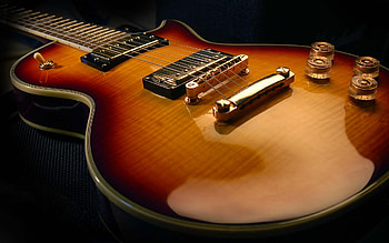 Musical delight, Guitar brilliance, Harmonious rhythms, Aural splendor HD wallpaper