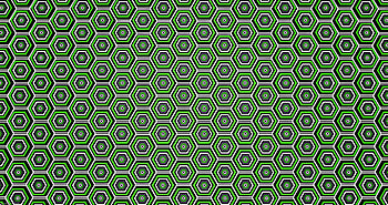 Green grid, texture, hexagons, pattern HD wallpaper