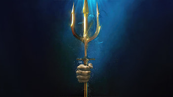 Aquaman The Trident Of Neptune, aquaman-and-the-lost-kingdom, aquaman, 2023-movies, movies, aquaman, superheroes, artwork, digital-art HD wallpaper